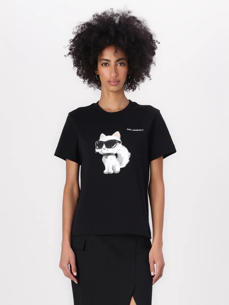 Karl Lagerfeld Μπλουζάκι 'IKON AQUARELLE C'