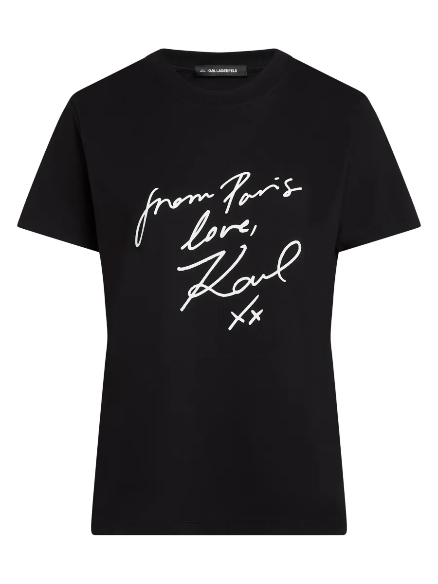 Karl Lagerfeld Μπλουζάκι 'With Love'