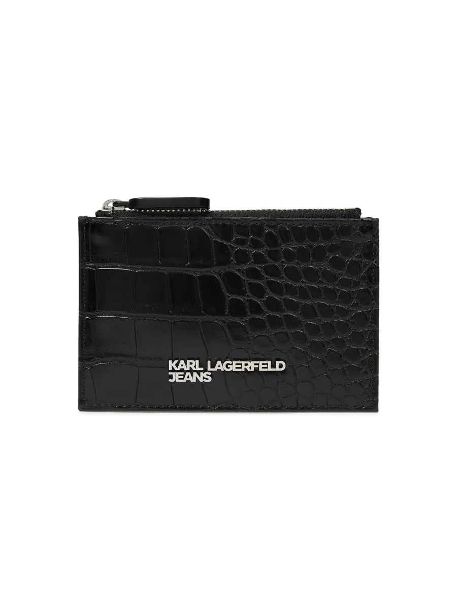 KARL LAGERFELD JEANS Θήκη ' METAL LOGO CROC '