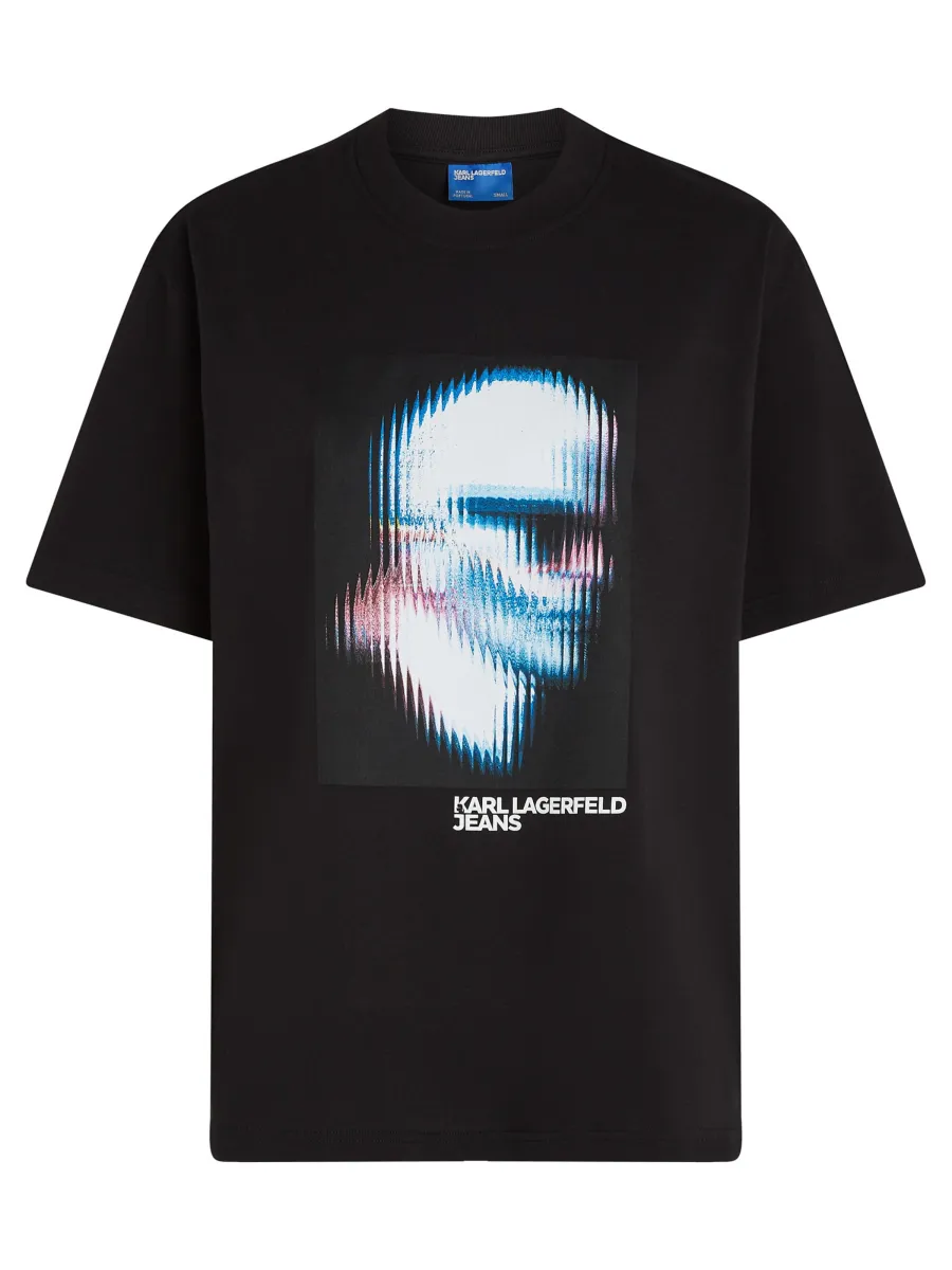 KARL LAGERFELD JEANS Μπλουζάκι 'DIGITIZED'