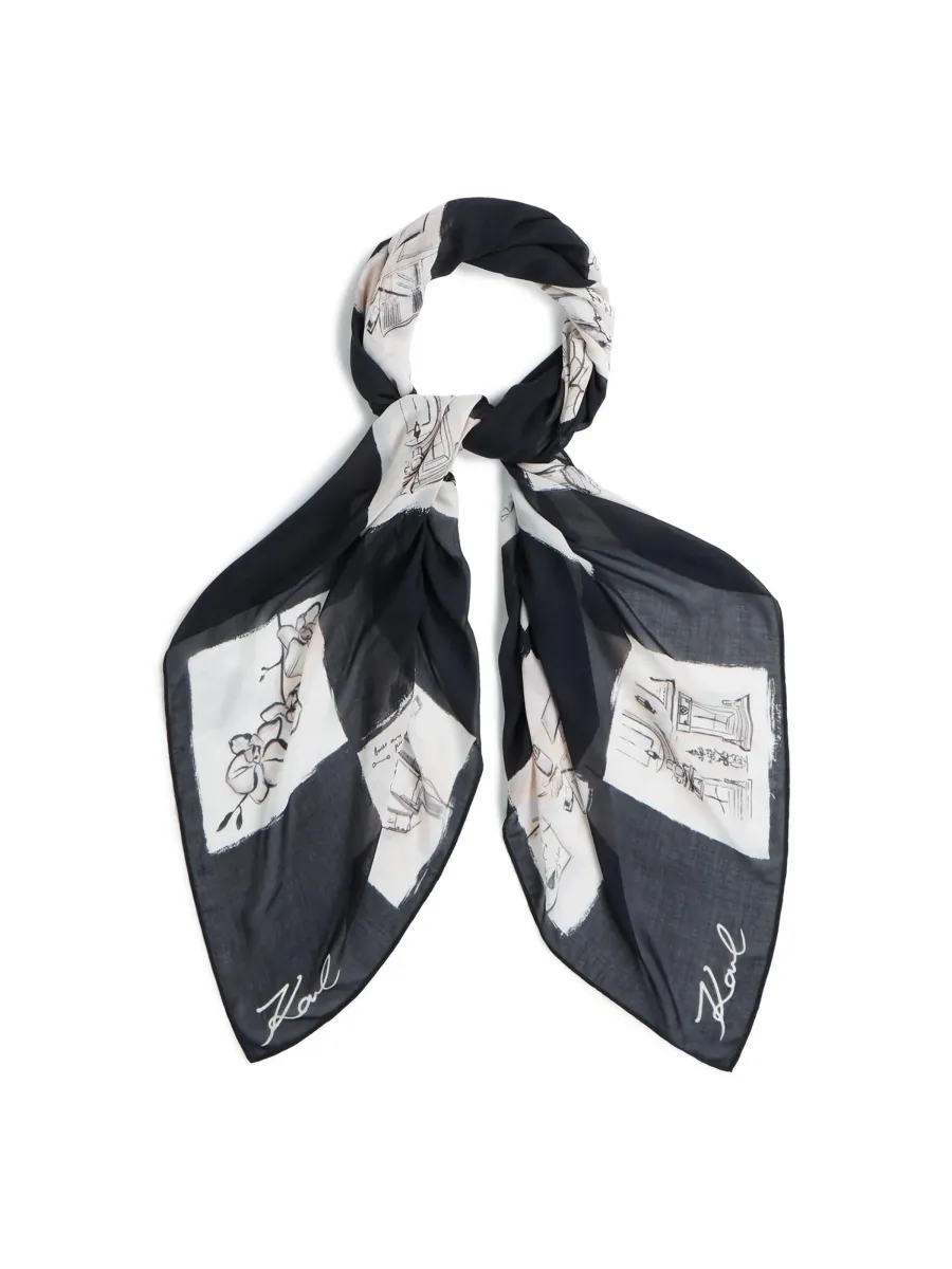 Karl Lagerfeld Κασκόλ