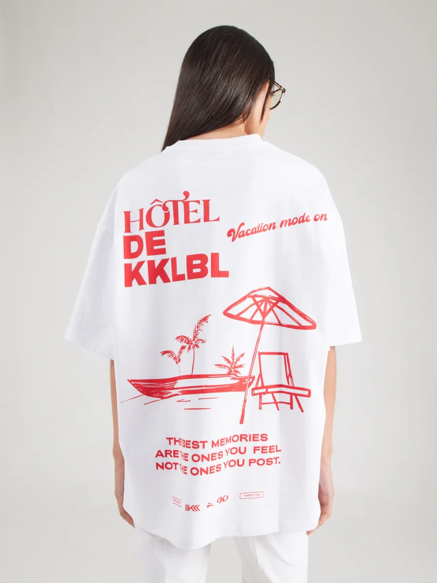Karo Kauer Υπερμέγεθες μπλουζάκι 'Vacation'