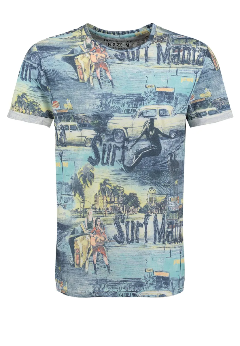 Key Largo Μπλουζάκι 'KL Surf Mania'