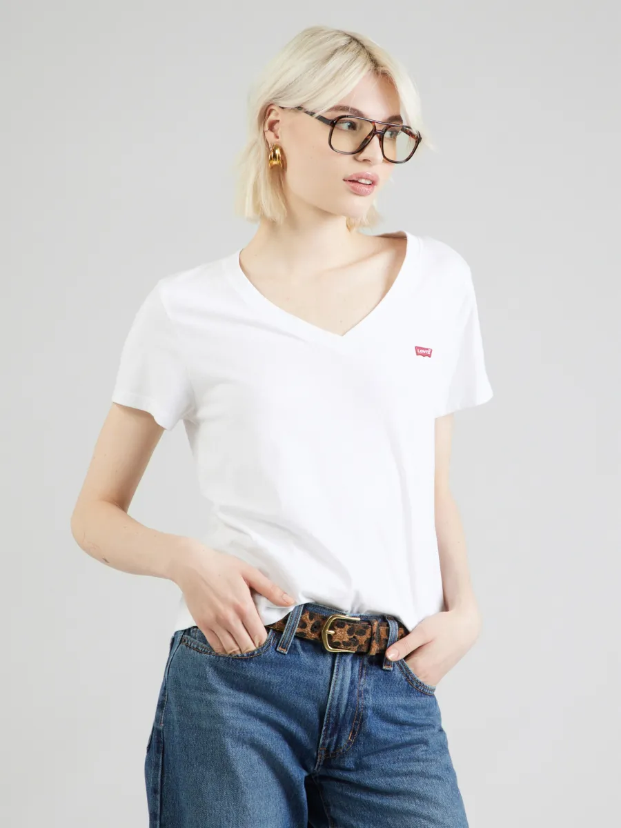 LEVI'S ® Μπλουζάκι 'Favorite Cotton V-Neck Tee'