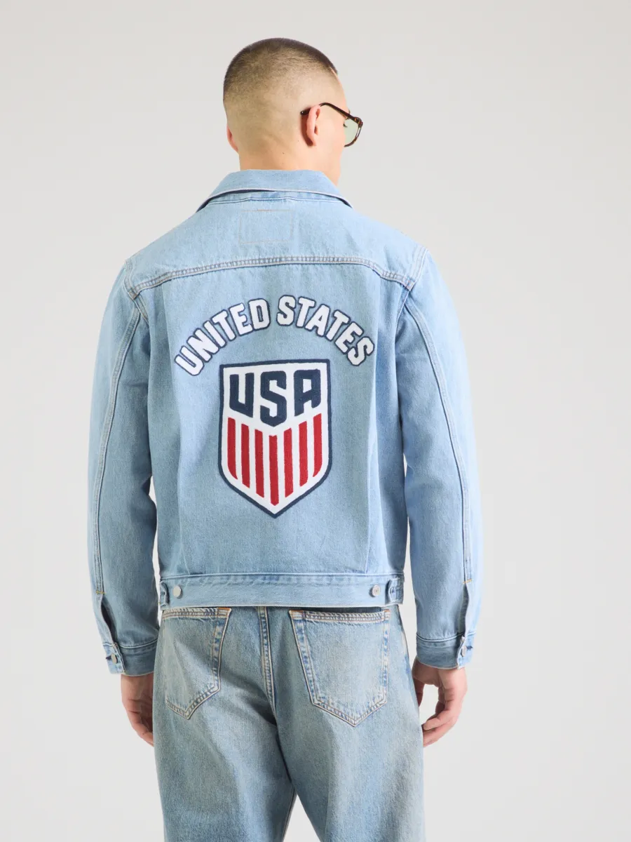 LEVI'S ® Φθινοπωρινό και ανοιξιάτικο μπουφάν 'U.S. Soccer Type II'