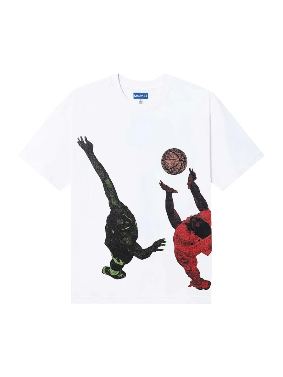 MARKET Λειτουργικό μπλουζάκι 'Jump Ball'
