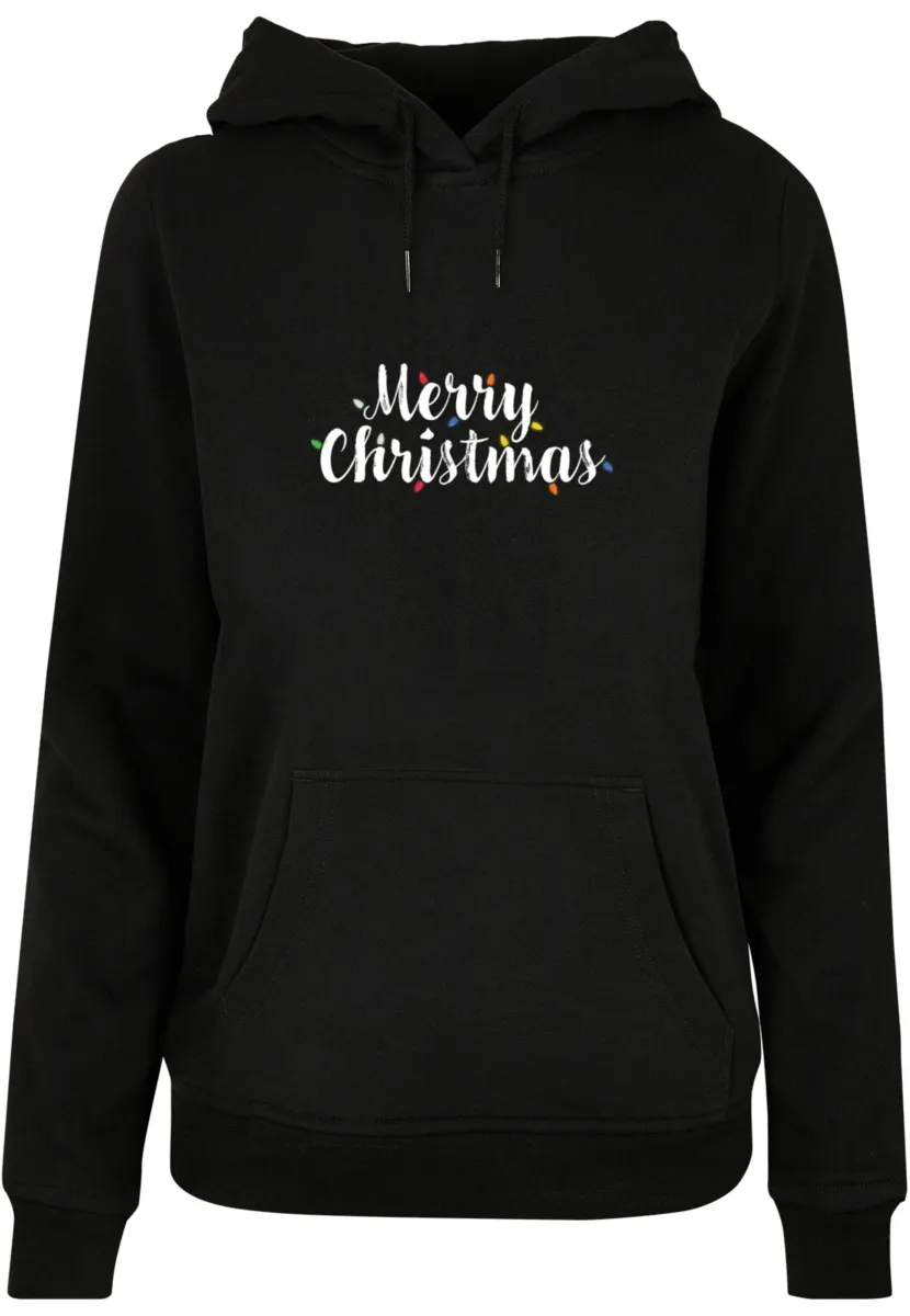 Merchcode Μπλούζα φούτερ 'Merry Christmas Lights '