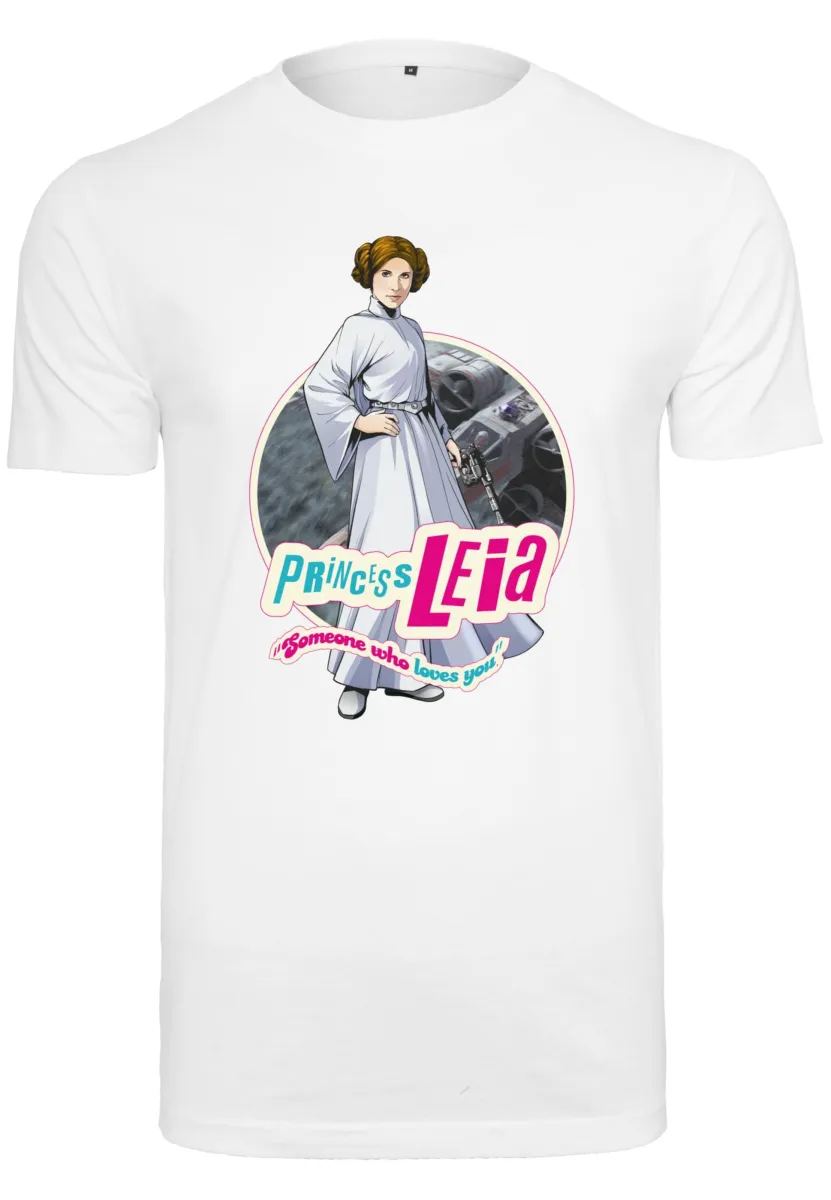 Merchcode Μπλουζάκι 'Star Wars Leia'