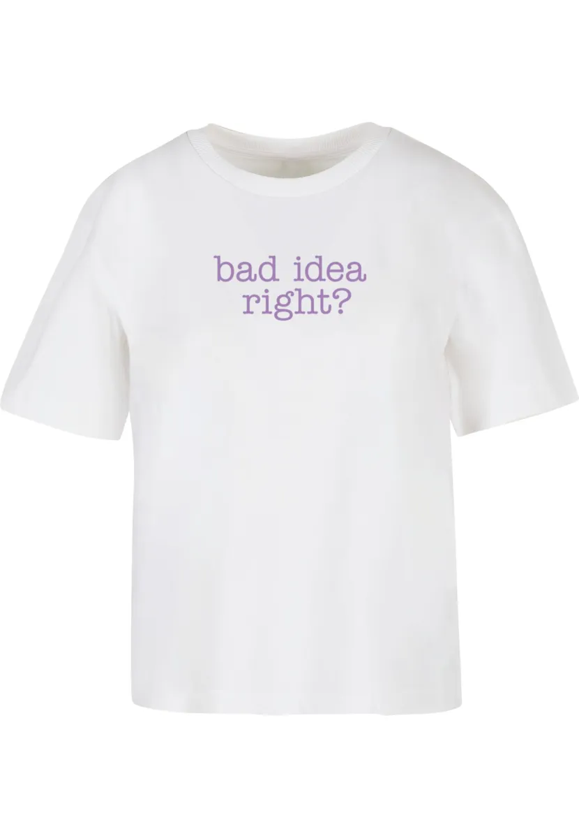 Miss Tee Μπλουζάκι 'Bad Idea'
