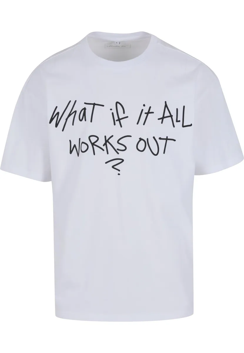 Mister Tee Μπλουζάκι 'It All Works Out Wording'