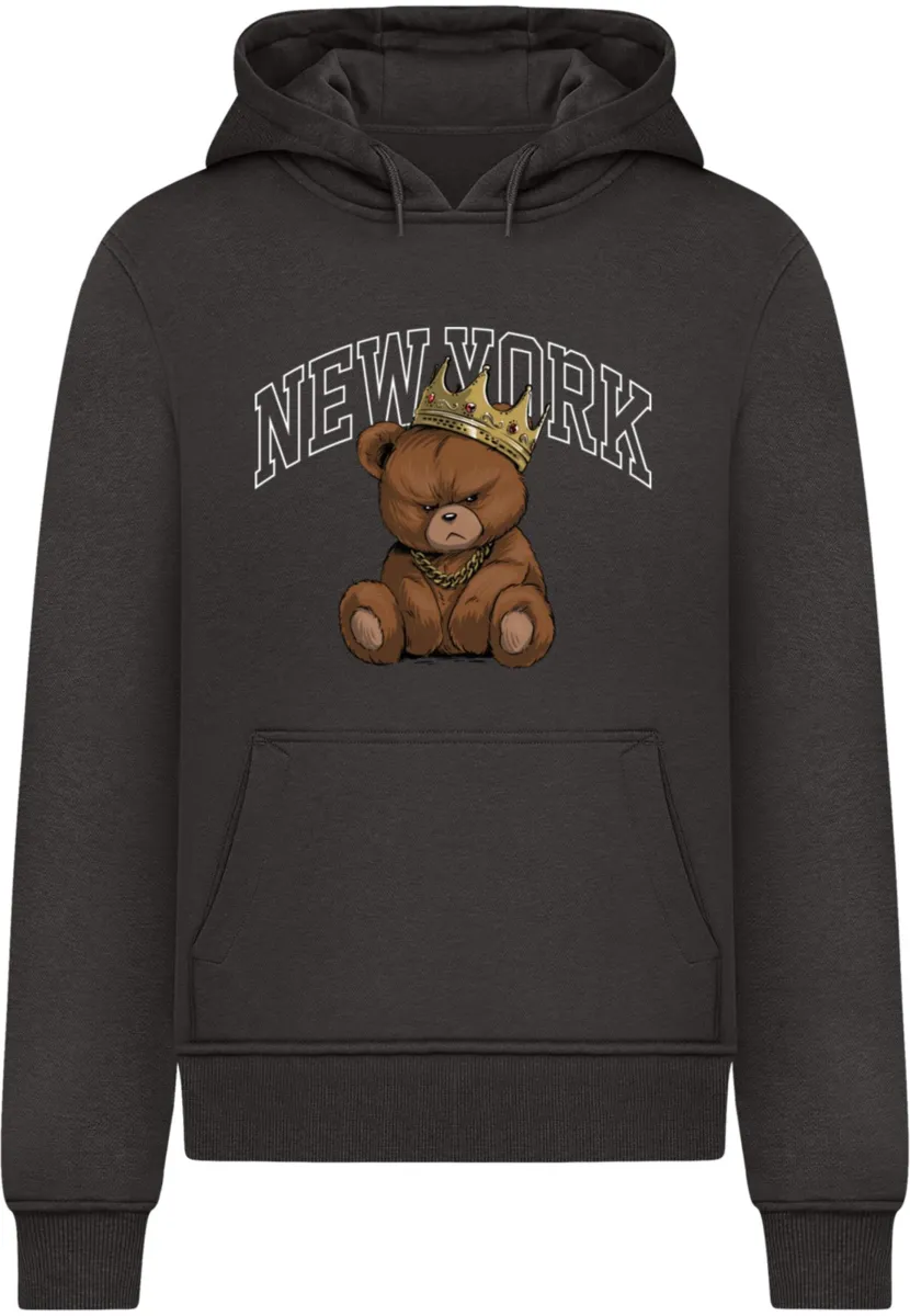 Mister Tee Μπλούζα φούτερ 'NY Crowned Bear'