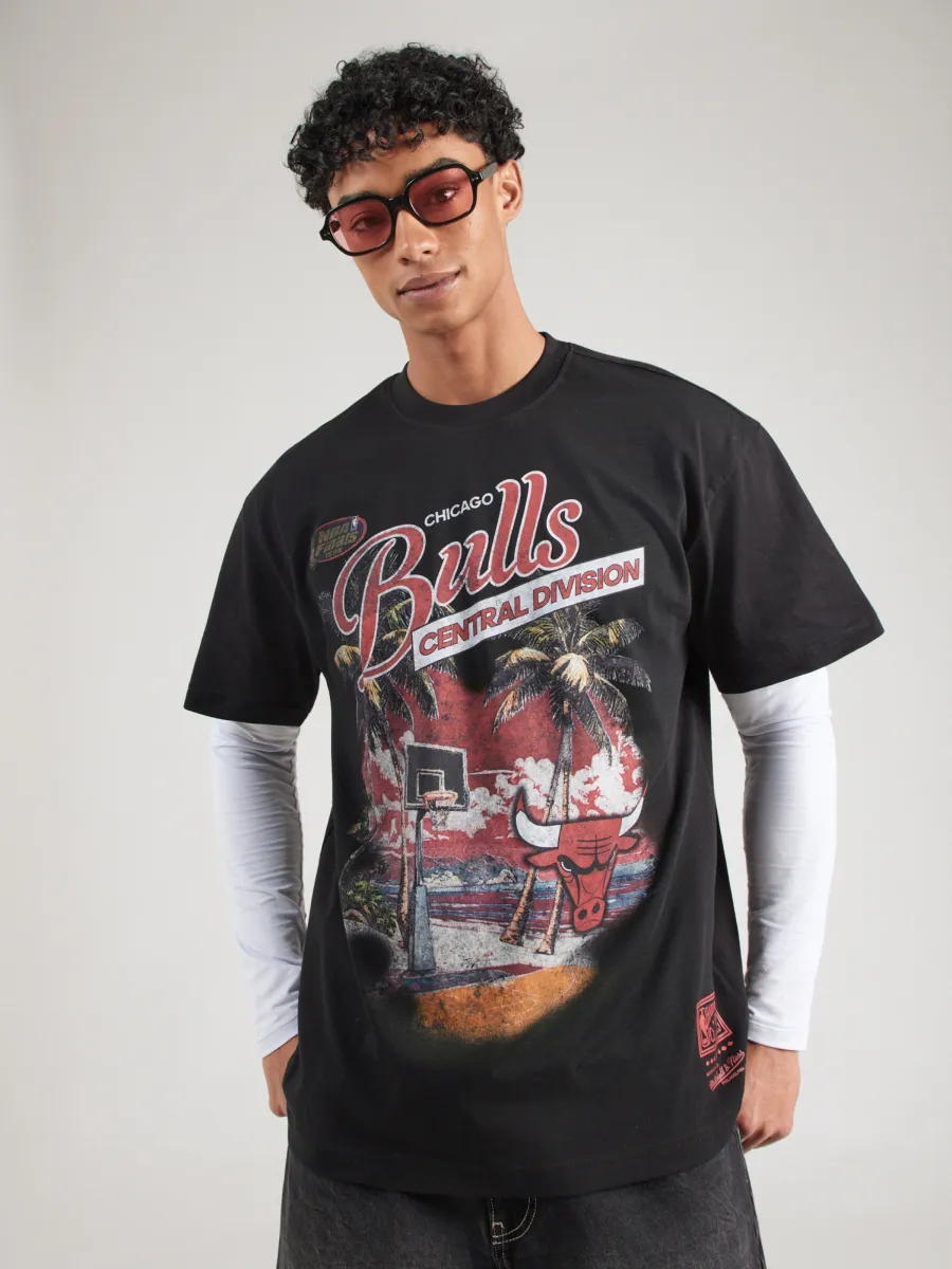 Mitchell & Ness Μπλουζάκι 'NBA PARADISO CHICAGO BULLS'