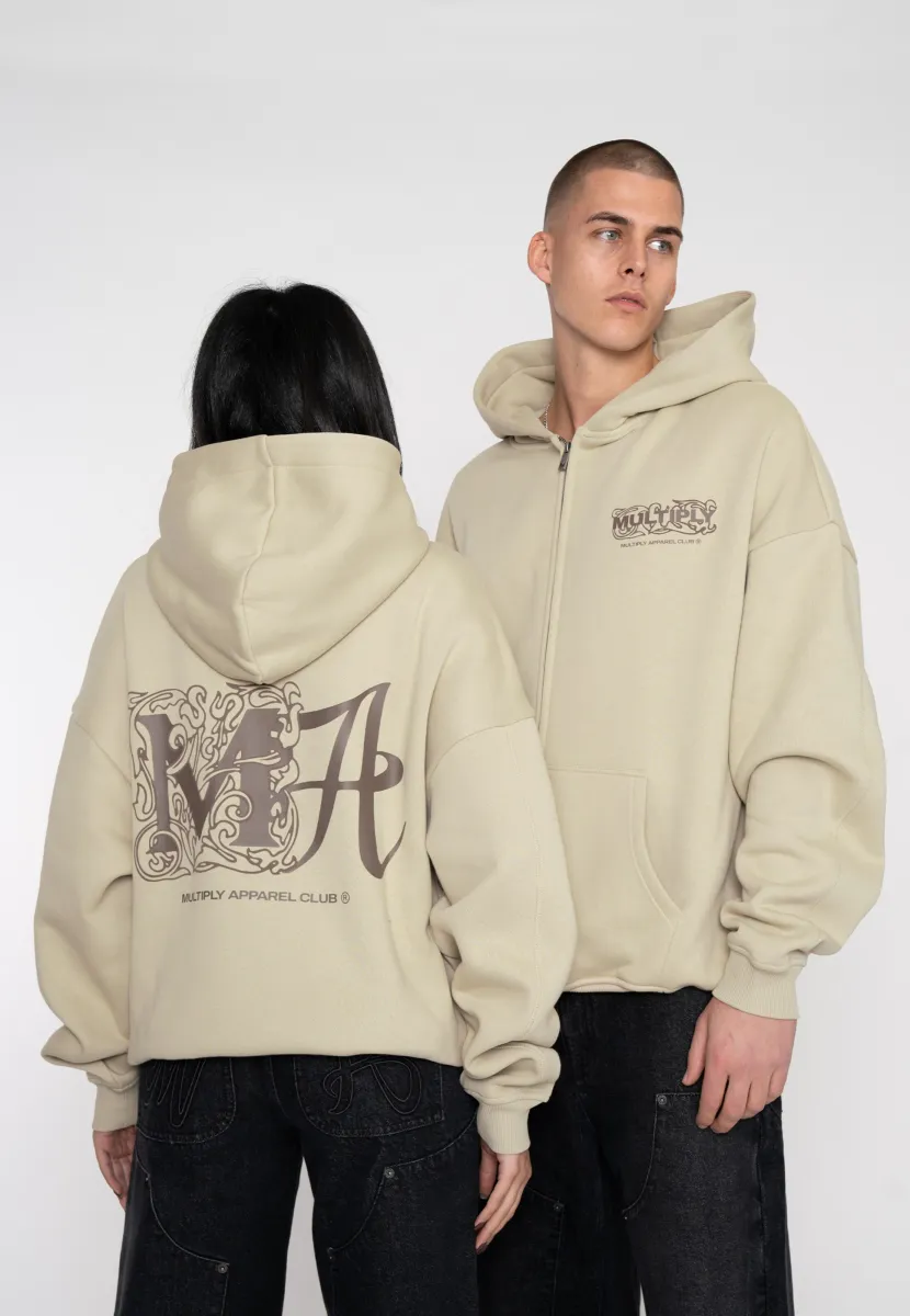Multiply Apparel Ζακέτα φούτερ 'Ornament'