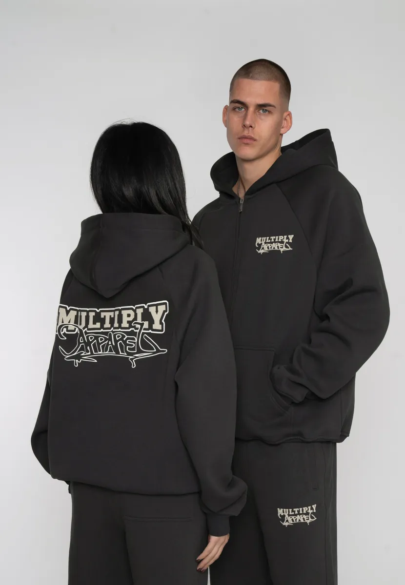 Multiply Apparel Ζακέτα φούτερ 'Scholar'