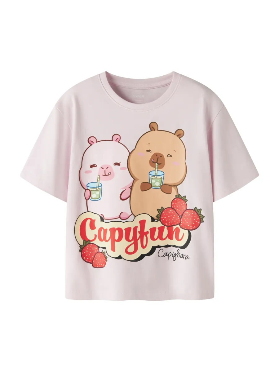 NAME IT Μπλουζάκι 'NKFAbbi Capybara'