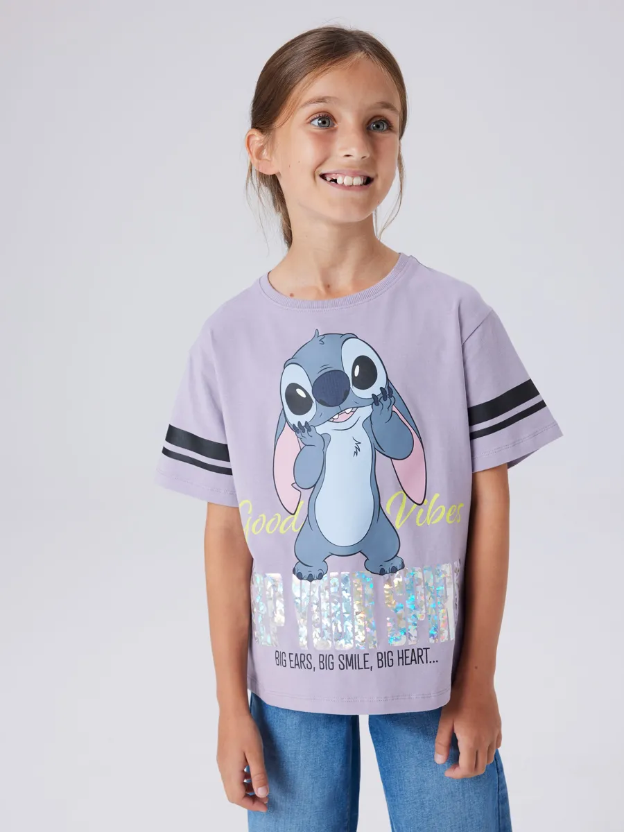 NAME IT Μπλουζάκι 'NKFDYMI STITCH'
