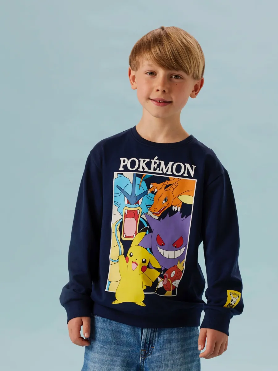 NAME IT Μπλούζα φούτερ 'NKMJobi Pokemon'