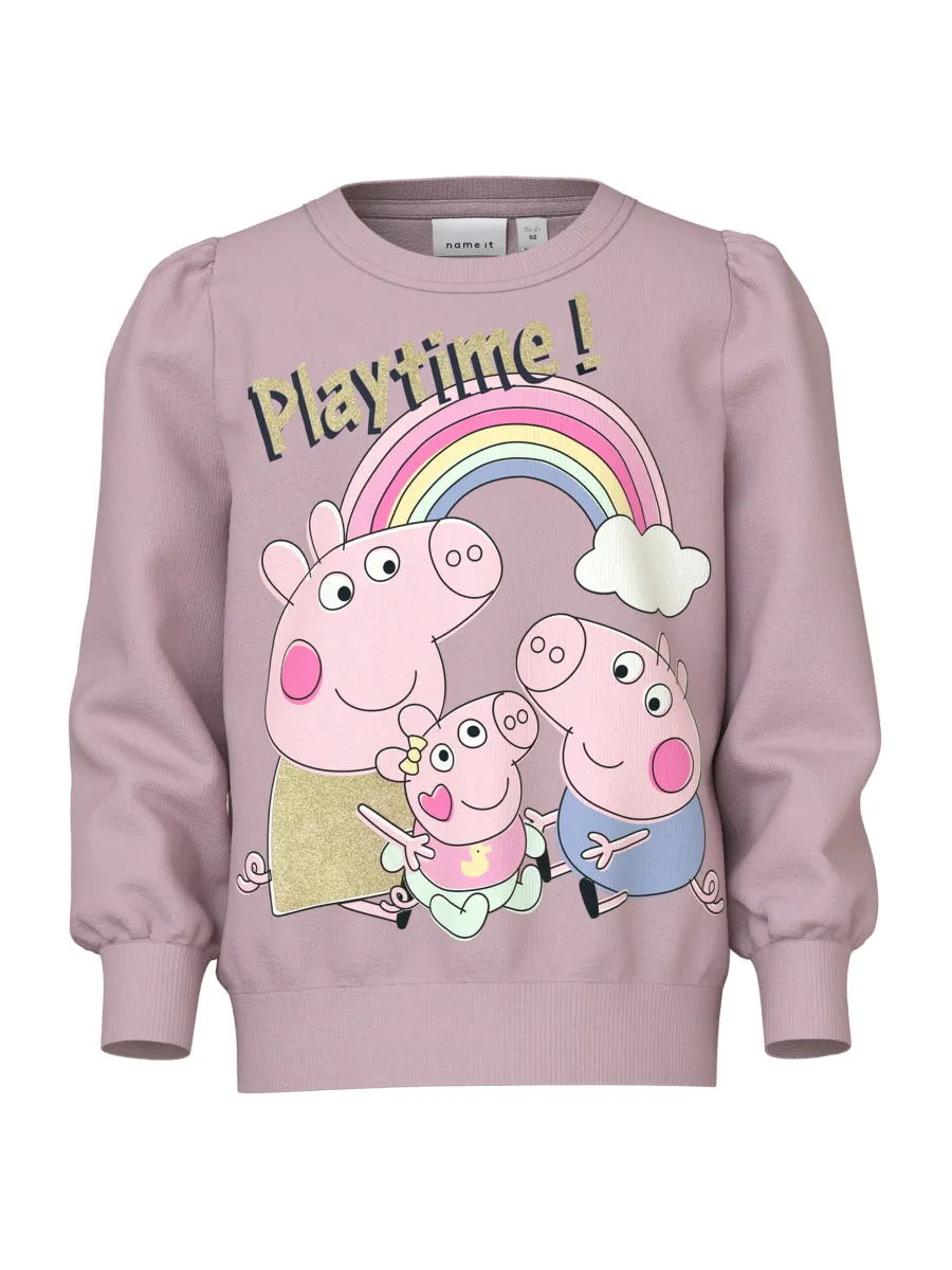 NAME IT Μπλούζα φούτερ 'NMFNori Peppa'