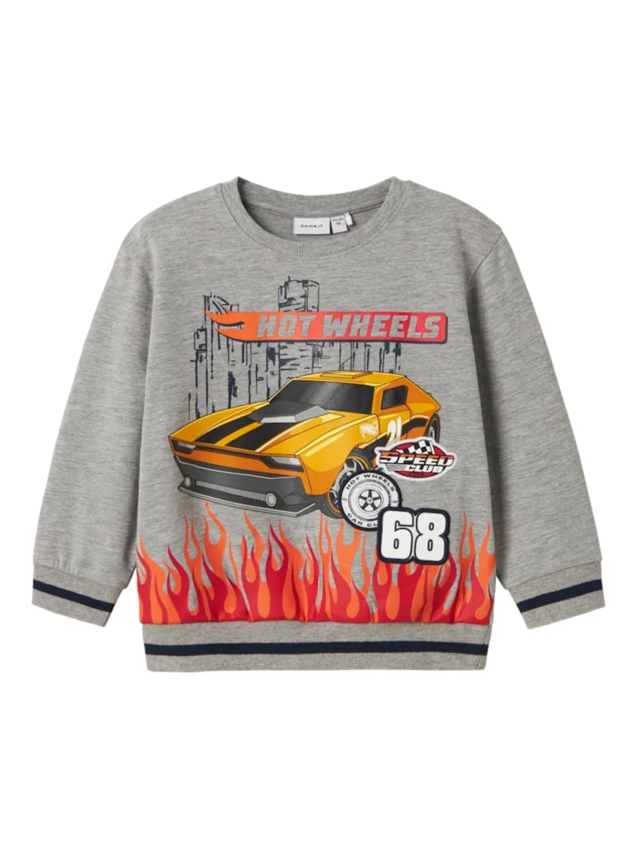 NAME IT Μπλούζα φούτερ 'NMMJAKI HOTWHEELS'
