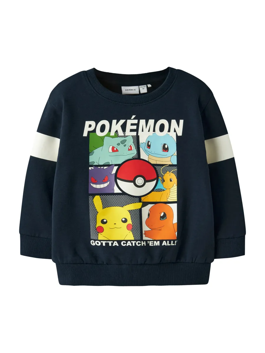 NAME IT Μπλούζα φούτερ 'NMMJussy Pokemon'