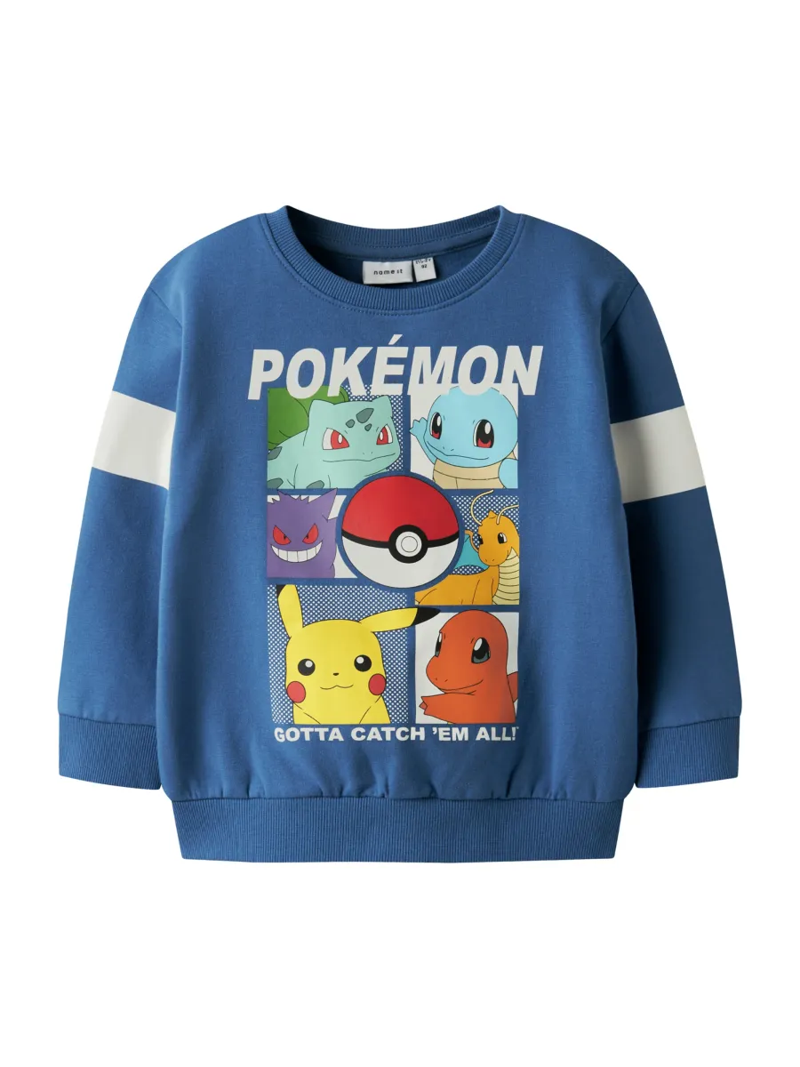 NAME IT Μπλούζα φούτερ 'NMMJussy Pokemon'