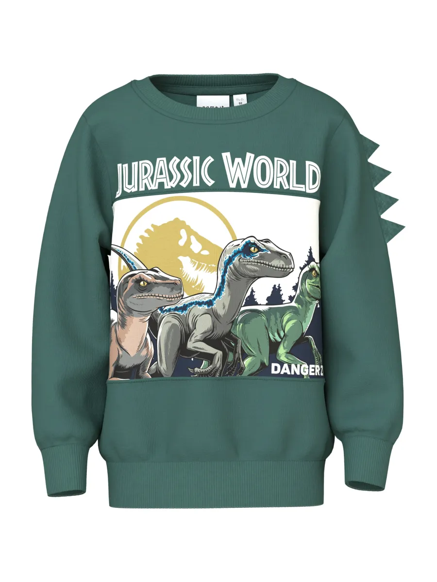 NAME IT Μπλούζα φούτερ 'NMMOSWALD JURASSIC'