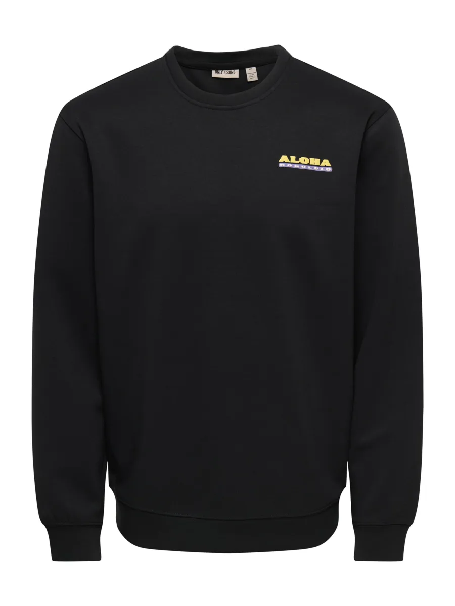 Only & Sons Μπλούζα φούτερ 'ONSLUCCA ALOHA'