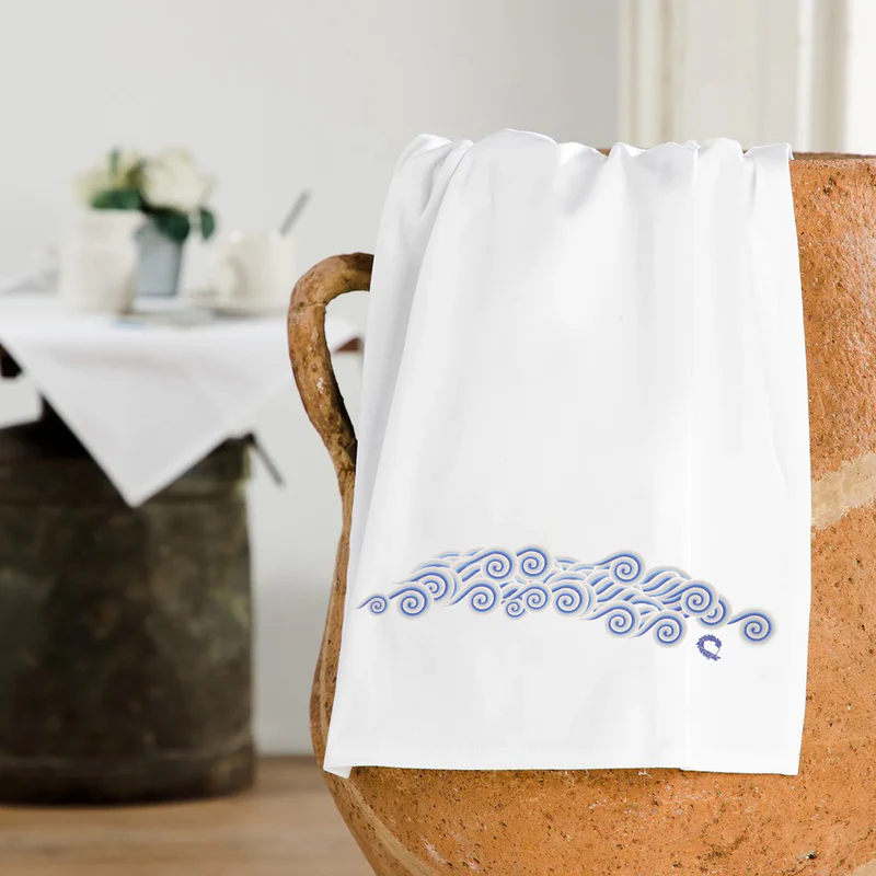 Wisteria tea towel 45x70cm.