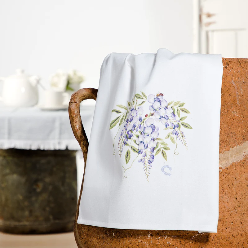 Wisteria tea towel 45x70cm.