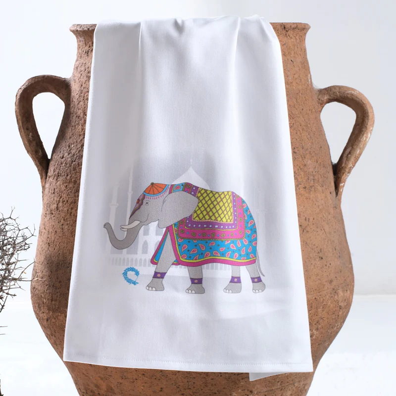 Decorated Elephant Coaster 45x70cm.