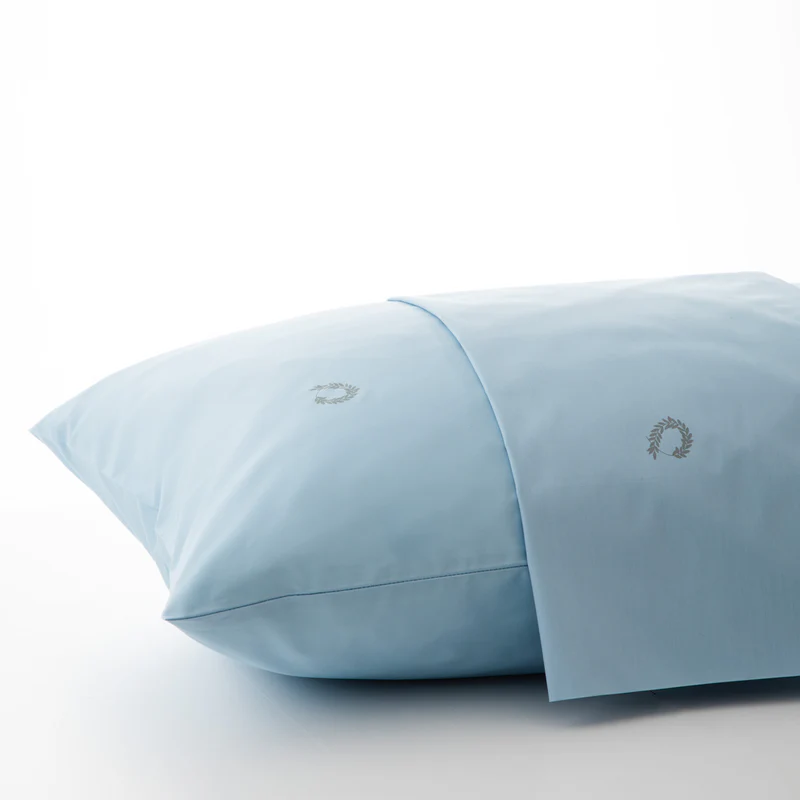 Ζεύγος Μαξιλαροθήκες Αναδίπλωσης 50x75 εκ. Percale 200TC Ciel