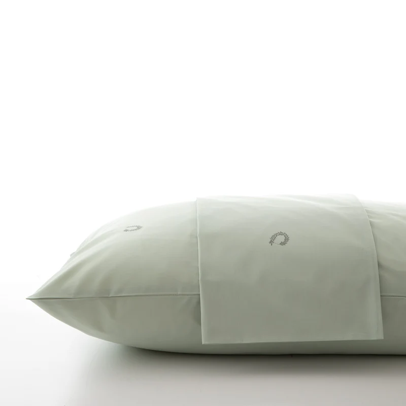 Ζεύγος Μαξιλαροθήκες Αναδίπλωσης 50x75 εκ. Percale 200TC Mint