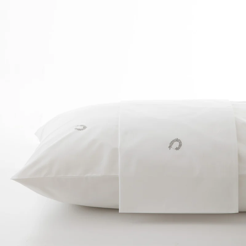 Ζεύγος Μαξιλαροθήκες Αναδίπλωσης 50x75 εκ. Percale 200TC White