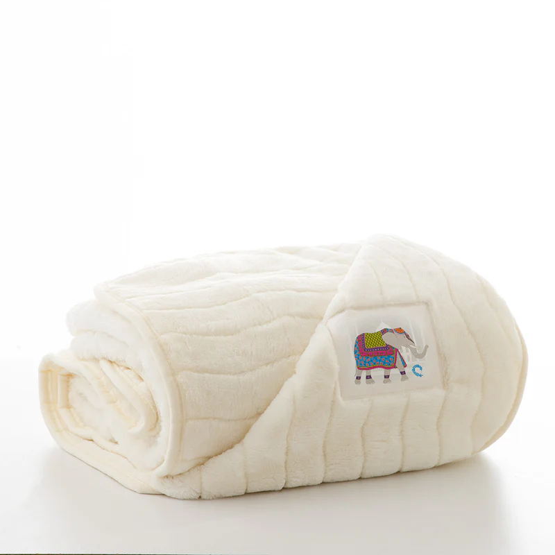 Bebe blanket FAETHO Carousel Pink 100x140cm.