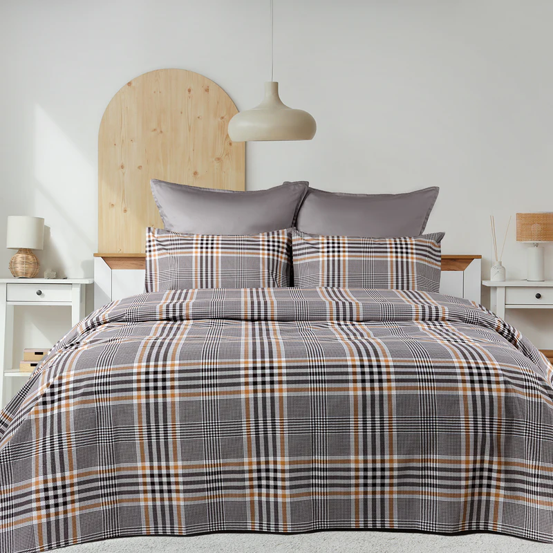 SUPER DOUBLE SHEETS ANELIA ASPA ROUND SET OF 4 PCS. 240X270CM.