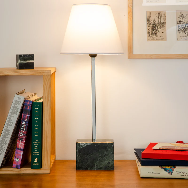 Lamp Attic Green 55cm.