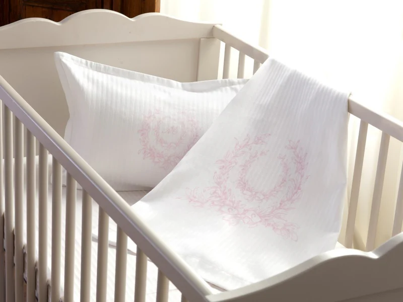 SHEETS BEBE INITIAL MONOGRAM POSE SET OF 3 PCS 120X170CM.