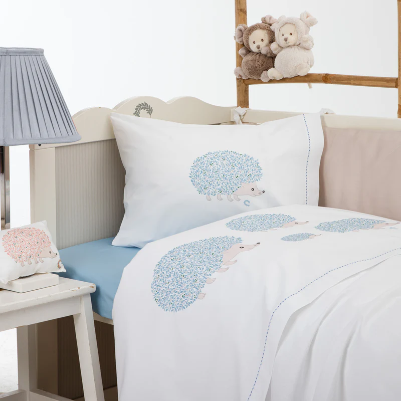 Duvet cover Bebe AERO Butterflies Rose Smoke Set of 2 pcs