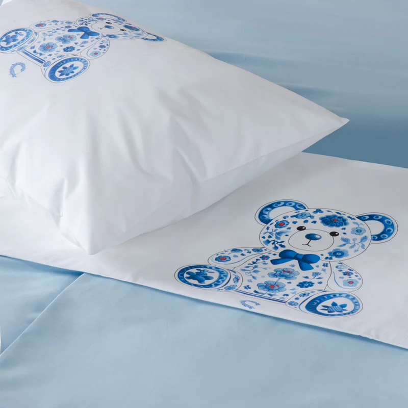 Duvet cover Bebe AERO Butterflies Rose Smoke Set of 2 pcs