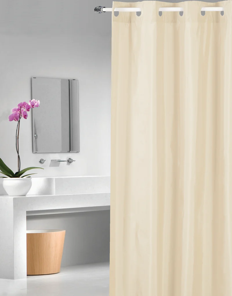Bathroom Curtain Beige Magica 180x200cm.