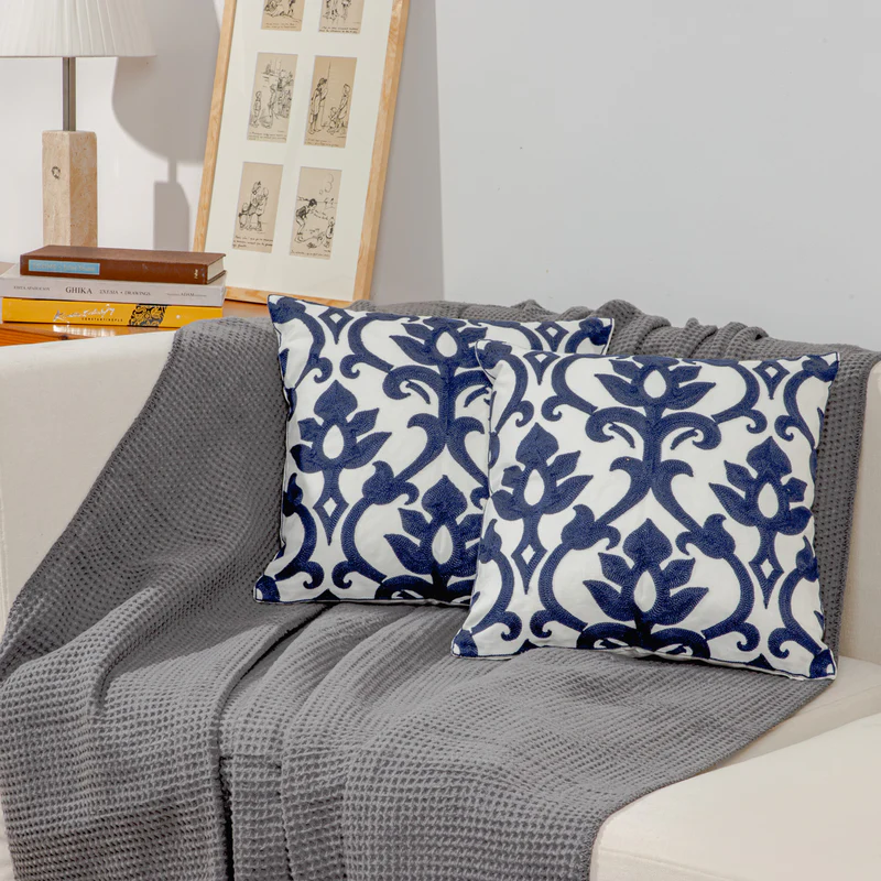 Decorative Pillow Stripe Pink 45x45cm.