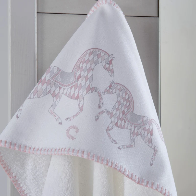 Cape Carousel Pink With Lavetta 2pcs 70x70 cm.