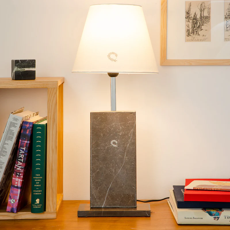 DELPHI BROWN LAMP 58CM.