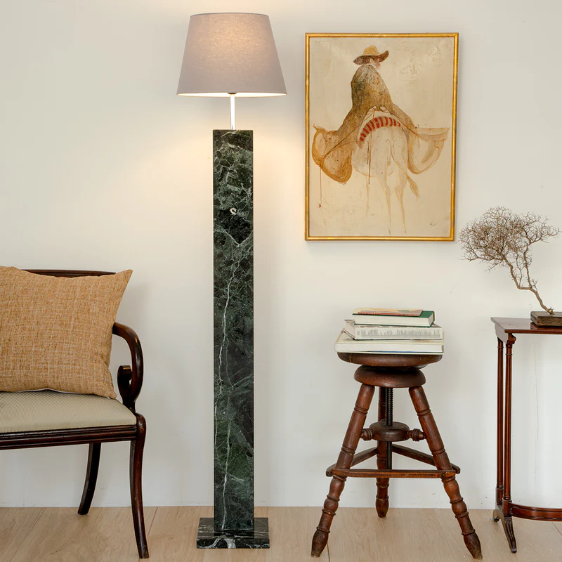 LAMP DELPHI VERIA GREEN 58CM.