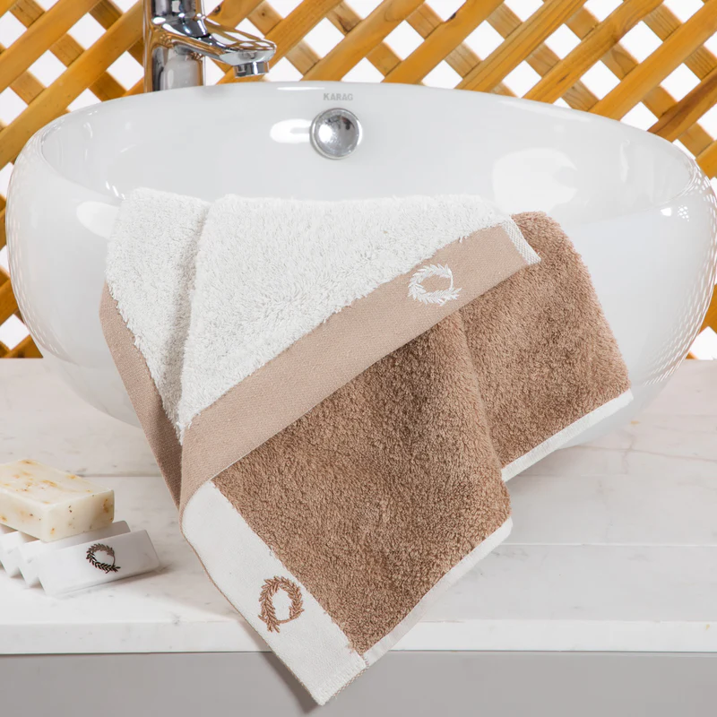 Hand Towel Double Face Vanilla-Sand 40x60cm.