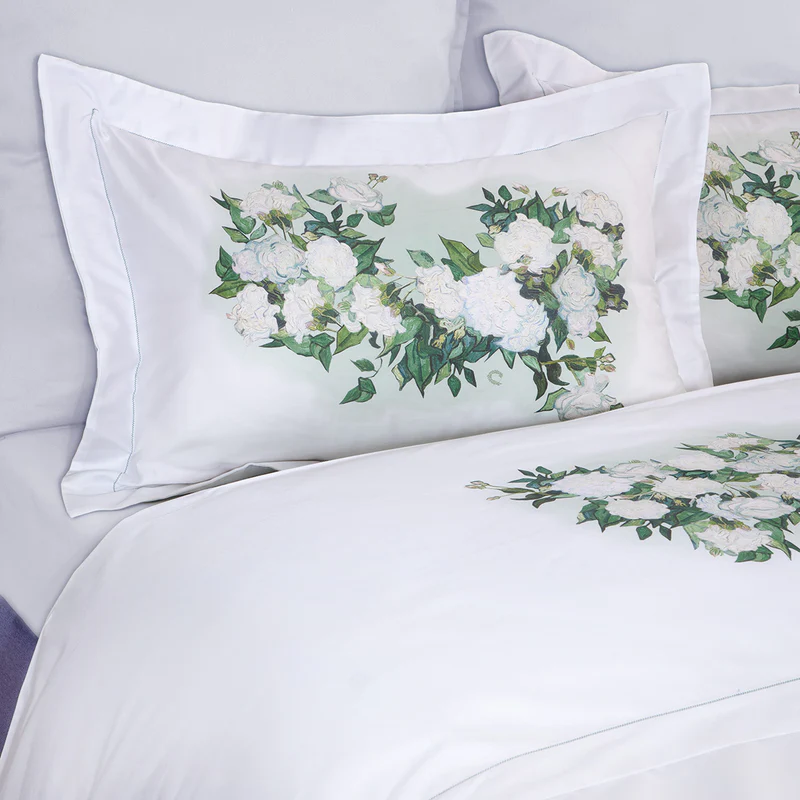 ERMO Super Double Sheets Anthili White Set of 4 pcs. 240x270cm.