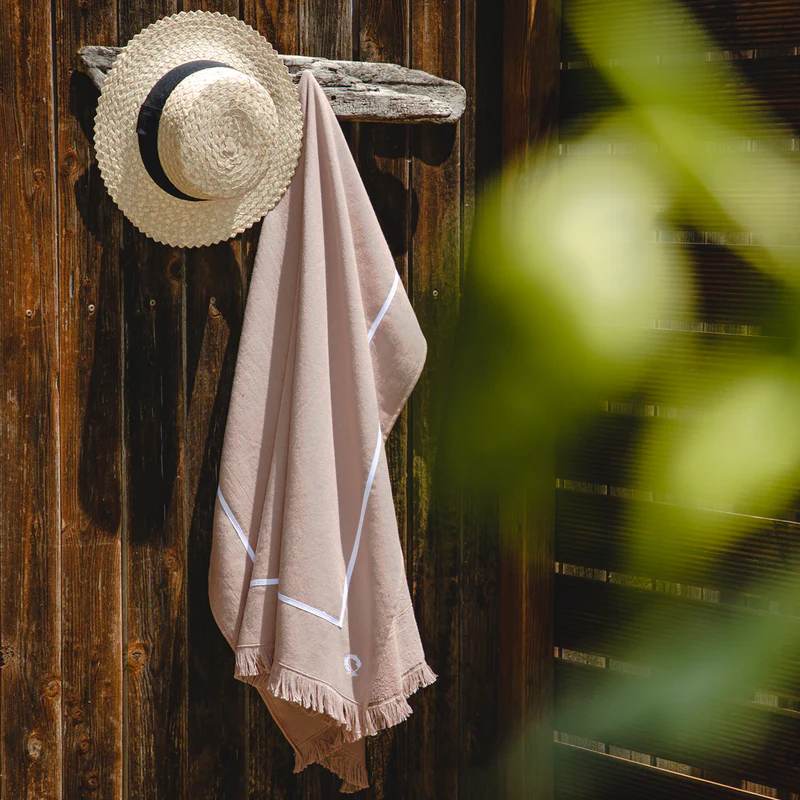 Beach Towel Pestemal Kimolos Orange 90x180cm.