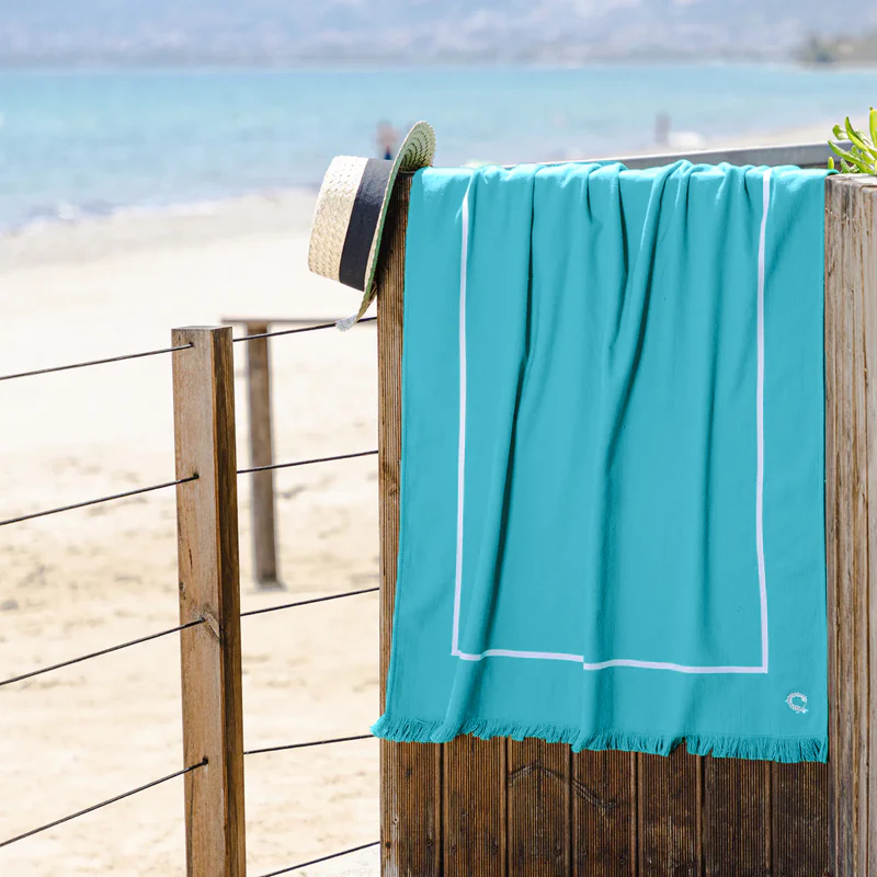 Beach Towel Pestemal Kimolos Orange 90x180cm.