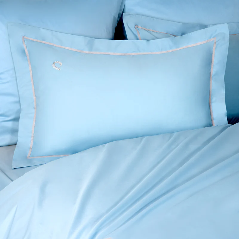 Σετ Παπλωματοθήκη Hotel Line Υπέρδιπλη Ciel-Grey 240x220