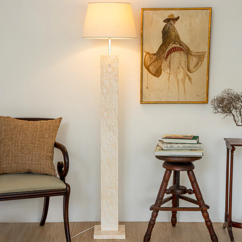 Lamp Delphi Veria Green 58cm.